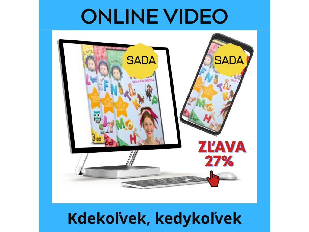 Sada ONLINE Lucinka Pusinka 1,2,3